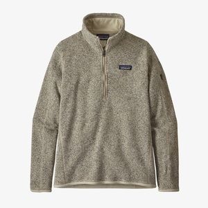 Patagonia Better Sweater 1/4 Zip Fleece - Pelican - Size M